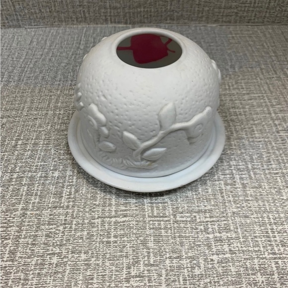 Vintage Dome Fairy Light Lithophane Porcelain Hand Painted - Picture 3 of 12